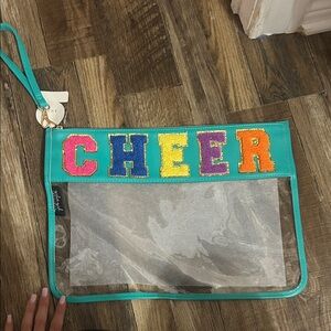 ful Teal and Clear Laptop Bag